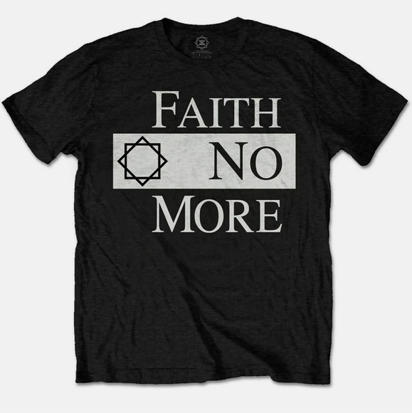 FAITH NO MORE Other - Faith No More Classic Black & White Logo Shirt